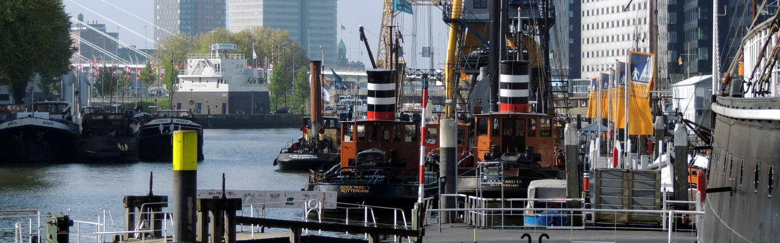 oude haven in Rotterdam