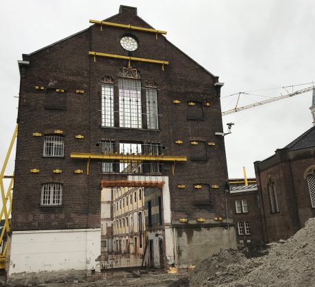 Noordsingel sloop, voormalig gevangenis gebouw in Rotterdam