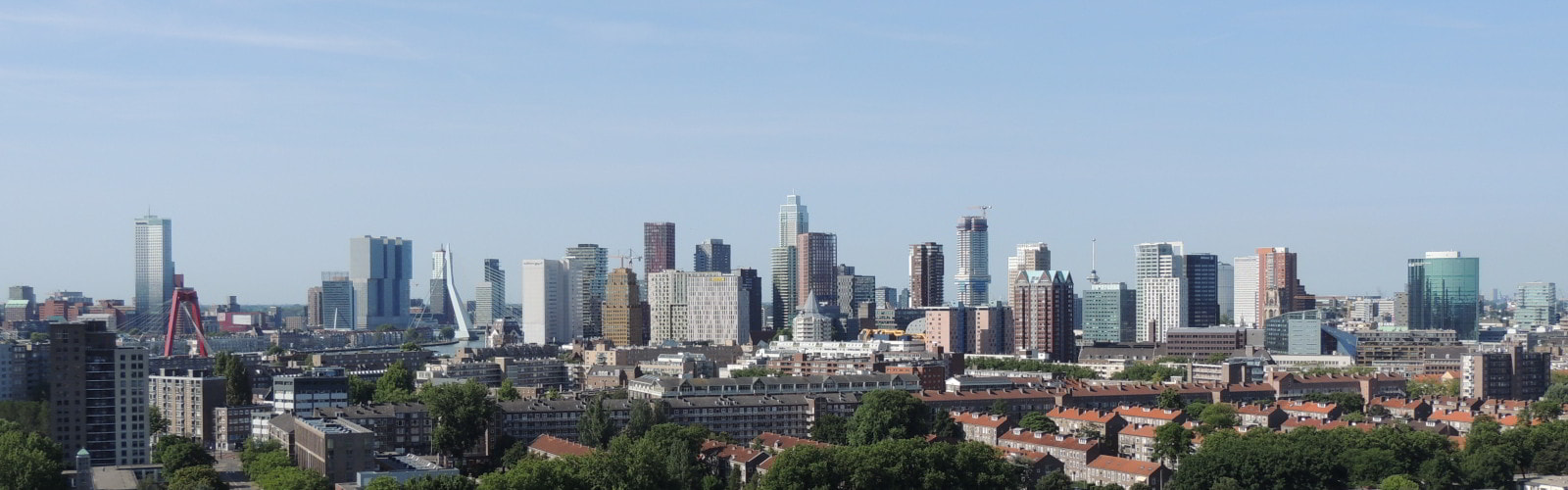 Skyline in Rotterdam